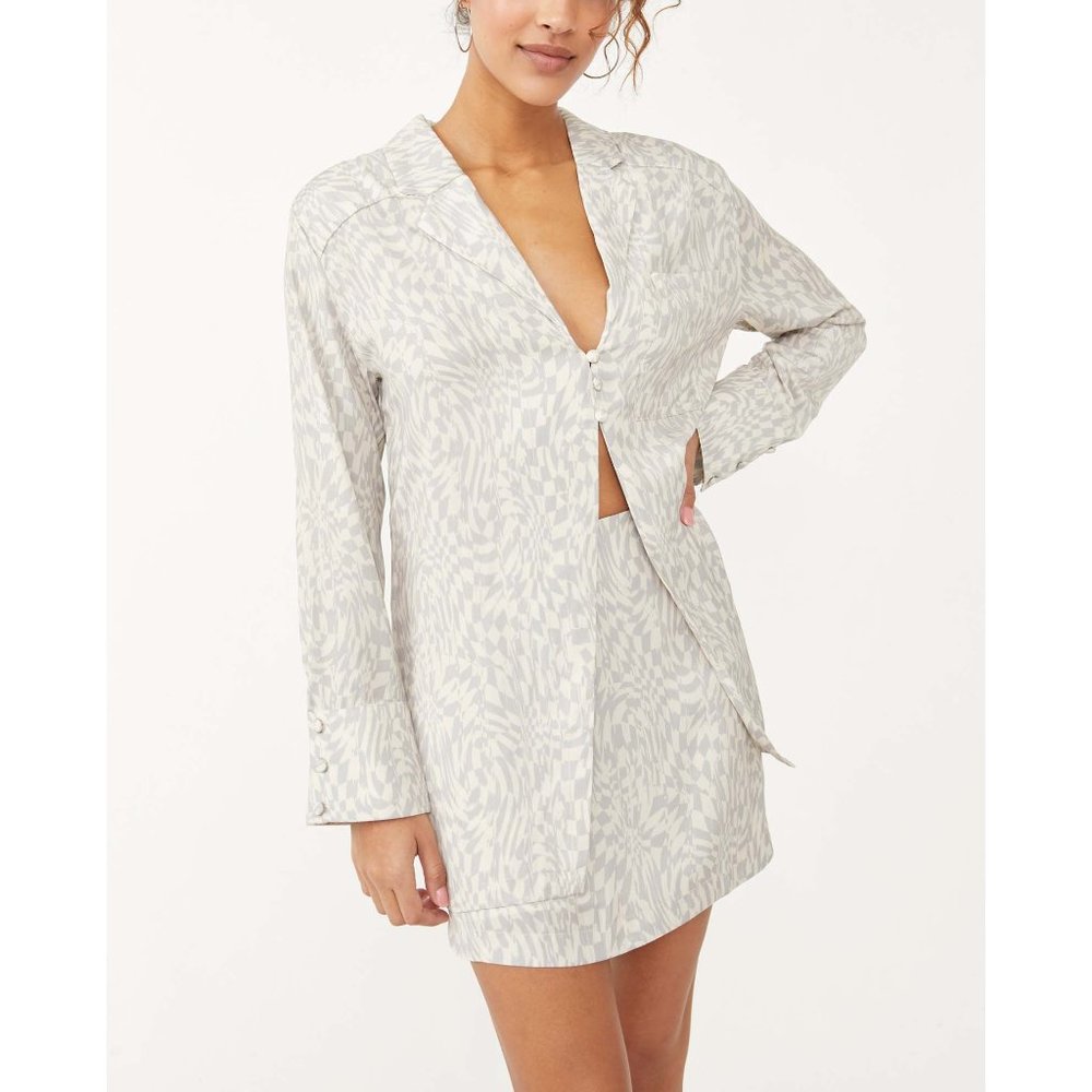NWT Free People Beatrice Set / Silver Combo